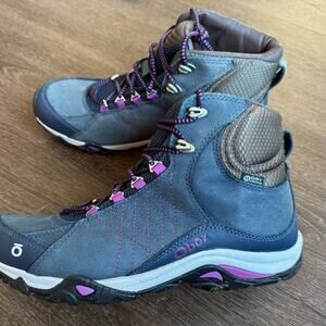 Oboz Waterproof Hiking Boots Women’s Sz 8.5